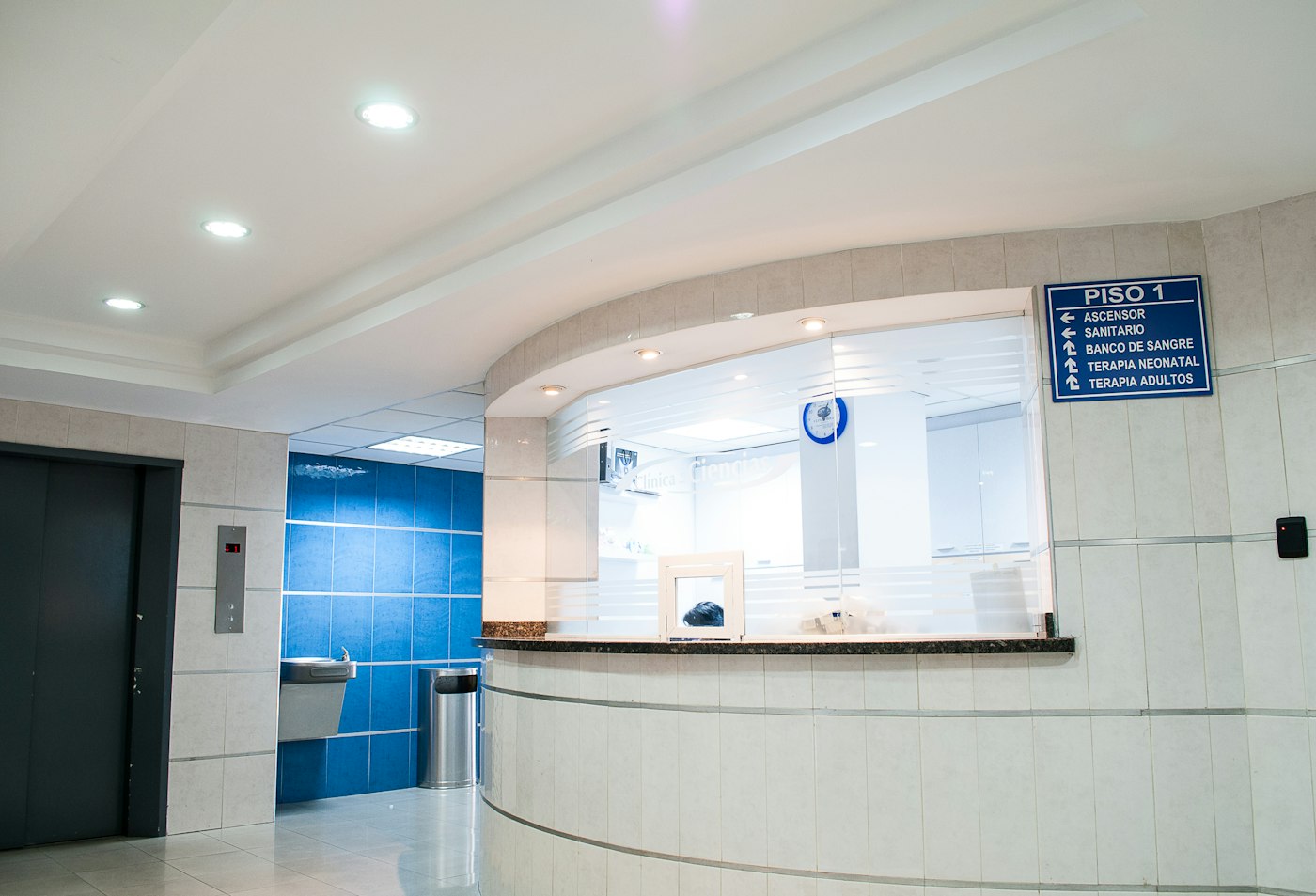 A bright clinic interior